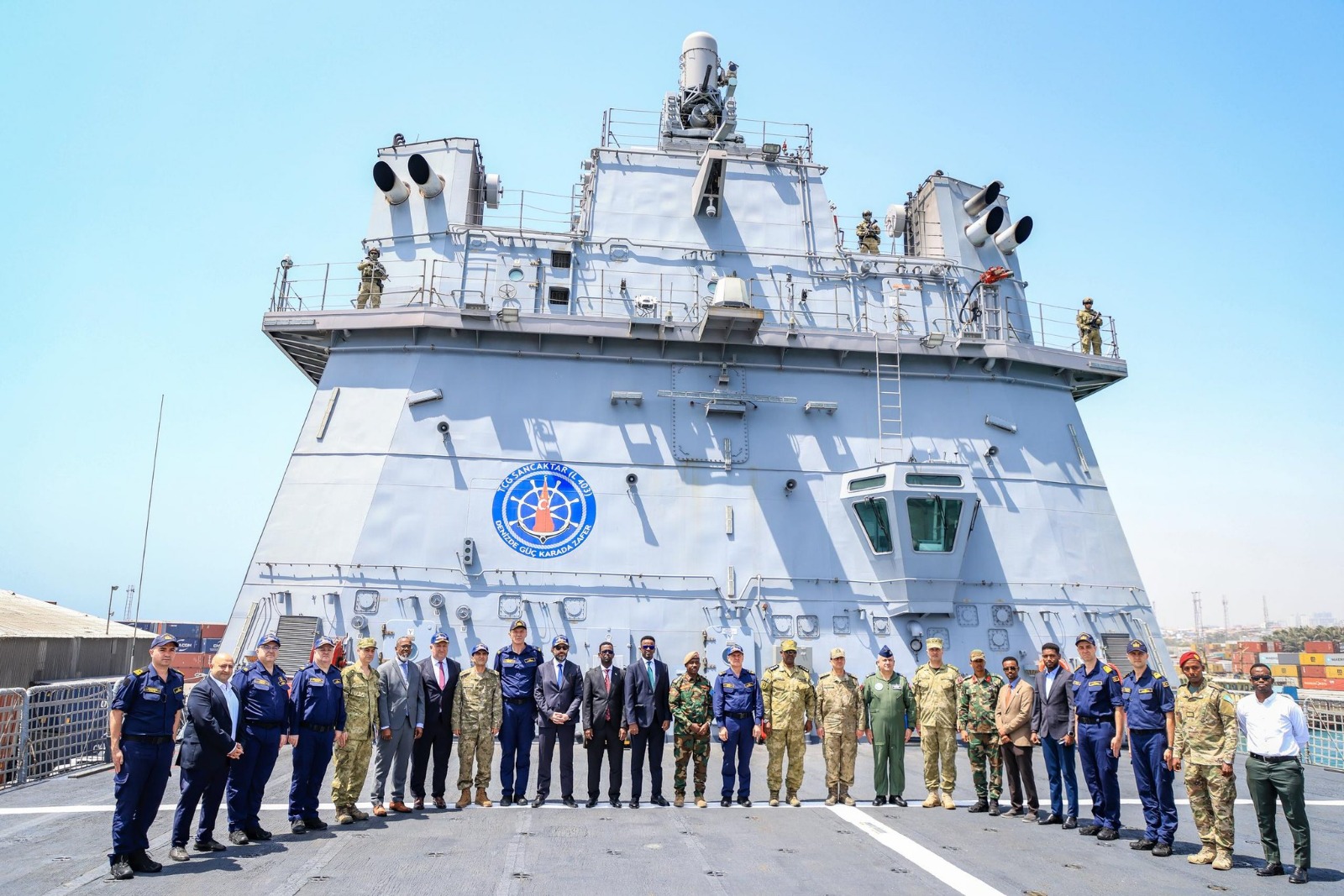 Türkiye'nin Mogadişu'daki askeri varlığı, TCG SANCAKTAR’ın Mogadişu Limanı’na demirlemesi ve