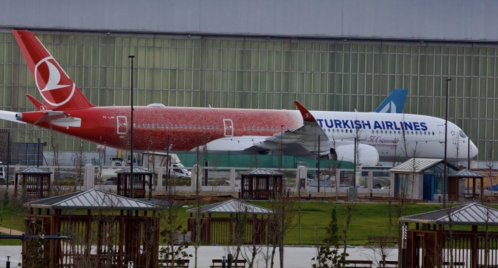 Türk Hava Yolları’nın 500. uçak özel tasarımı, İstanbul merkezli bayrak