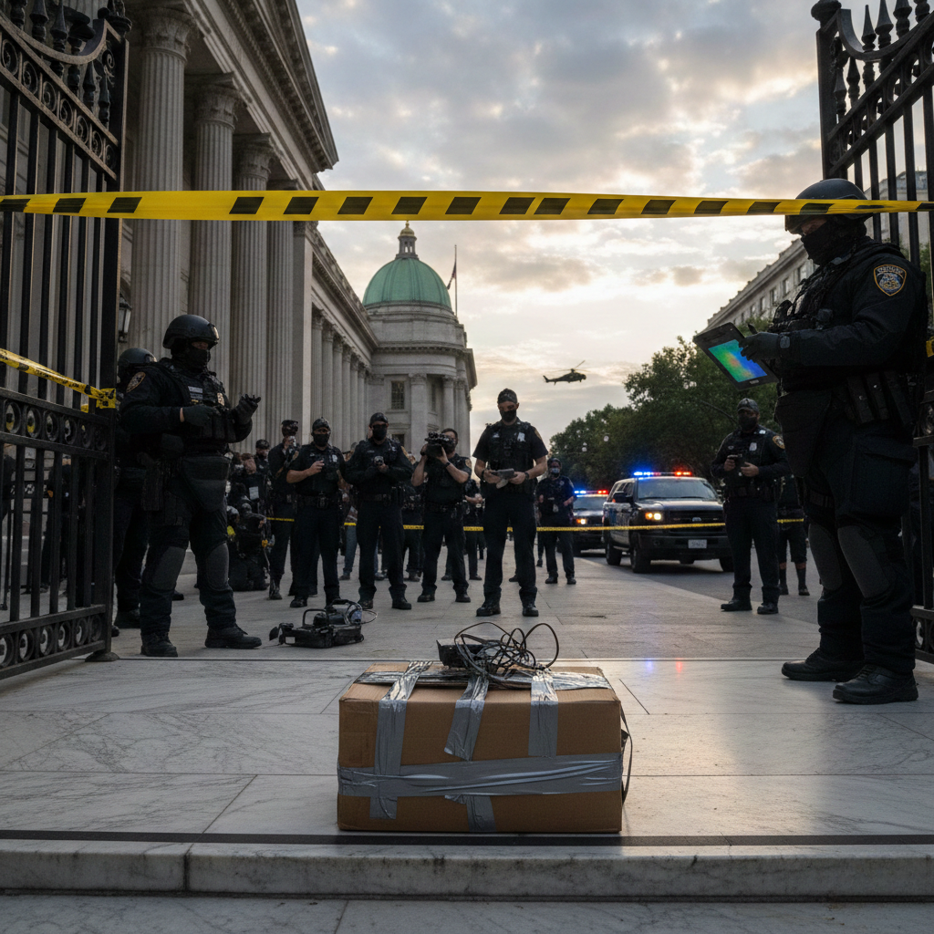 Netanyahu'nun ofisine bomba olduğu şüphelenilen bir paket geldi. Bomba imha